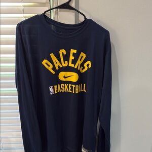 Nike Indiana pacers extra large long sleeve shirt like new